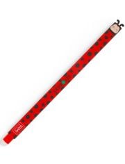 Изтриваема гел химикалка Legami Ladybug с капачка и гумичка