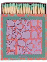 Джъмбо кибритени клечки Paddywax - Abstract Floral, 100 бр.