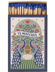 Кибритени клечки Paddywax - Peacock, 75 бр.