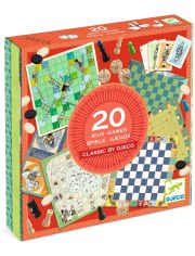 Комплект класически детски игри Djeco - 20 игри