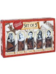 Комплект 3D пъзели Professor Puzzle Great Minds - Жени, 5 бр.