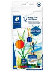 Комплект акварелни моливи Staedtler Design Journey, 12 цвята