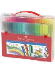 Комплект флумастери Faber-Castell, 80 цвята