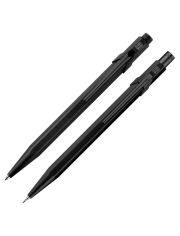 Комплект химикалка и автоматичен молив Caran d'Ache 849 Black Code
