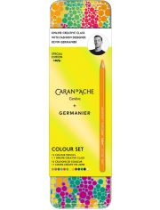 Комплект цветни моливи Caran d'Ache Germanier, 13 цвята