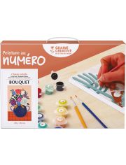 Комплект за рисуване по номера Graine Creative - Букет 20 x 30 см.