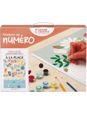 Комплект за рисуване по номера Graine Creative - На плажа 30 x 40 см.