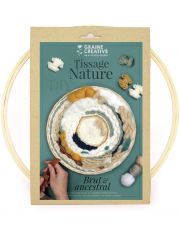 Комплект за тъкане Graine Creative - Кръгъл, Природа
