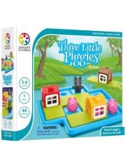 Логическа игра Smart Games: Three Little Piggies, Deluxe