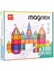 Магнитен конструктор Apli Kids Magnex, 100 части