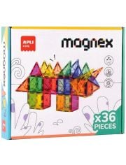 Магнитен конструктор Apli Kids Magnex, 36 части