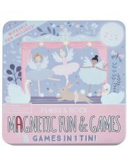 Магнитни забавления Floss & Rock, Magnetic Fun & Games 4 in 1, Enchanted - Балерини