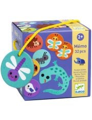 Мемори игра Djeco: Малки животни