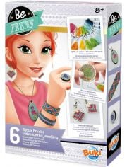 Творчески комплект Buki Teens - Направи сам бижута с бродерия