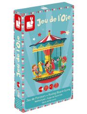 Настолна игра Janod Carrousel - Играта на гъската