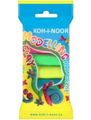 Пластилин Koh-I-Noor, 5 неонови цвята