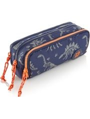 Несесер Miquelrius Dino World с три отделения, светещ в тъмното