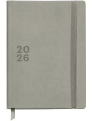 Tефтер - органайзер Miquelrius Back To Basics Gris 2026, ден на страница