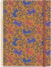 Tефтер - органайзер Miquelrius Natura Leopard Slim 2026, ден на страница