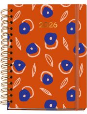 Седмичен тефтер - органайзер Miquelrius Marf Organic Flourish 2026