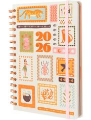 Седмичен тефтер-органайзер Grupo Erik Tropical Treasure 2026