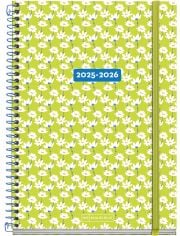 Седмичен тефтер - органайзер Miquelrius Daisies от септември 2025 до юни 2026 г.