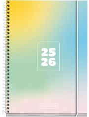 Седмичен тефтер - органайзер Miquelrius Year от септември 2025 до юни 2026 г.