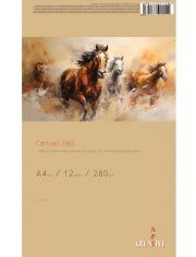 Скицник Creative Art Canvas Pad A4, 12 листа