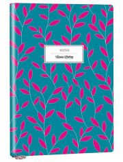 Тефтер Victoria's Journals Smyth Flexy Art Blue A6, 96 линирани листа