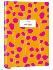 Тефтер Victoria's Journals Smyth Flexy Art Orange A5 с твърди корици, 96 листа