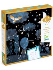 Творчески комплект Djeco: Разкрий изображението с микроперфорация