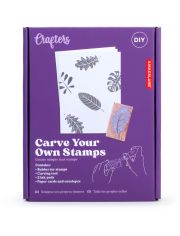 Творчески комплект Kikkerland за създаване на собствени печати