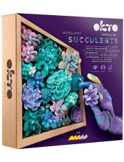 Творчески комплект Okto - Декорация с лек моделин "Нежност"