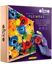 Творчески комплект Okto - Декорация с лек моделин - цветя "Свобода"