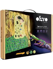 Творчески комплект Okto - Направи 3D картина с лек моделин "Целувката"