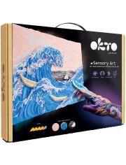 Творчески комплект Okto - Направи 3D картина с лек моделин "Голямата вълна"