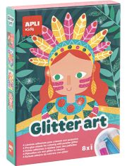 Творчески комплект с брокат Apli Kids