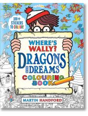 Where's Wally? Dragons And Dreams Colouring Book