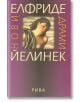 Нови драми - Елфриде Йелинек - Жена, Мъж - Рива - 9789543202607-thumb