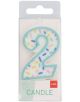 Свещ за рожден ден Folat Sprinkles - Цифра 2 - Folat - Folat - Момиче - 8714572241724-2-thumb