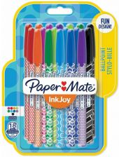 Химикалки Paper Mate Inkjoy Wrap 100 ST, 18 бр.