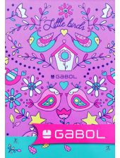 Тетрадка Gabol А5, 40 листа с широки редове, за момичета