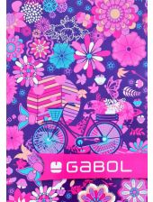Тетрадка Gabol A5 с 40 листа на големи квадратчета, различни дизайни (за момиче)
