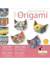 Комплект за оригами Fridolin Art: Вахтмайстер, котки