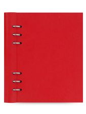 Тефтер Filofax Clipbook Classic A5 Notebook Poppy с метални рингове