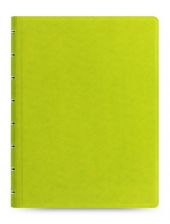 Тефтер Filofax Notebook Saffiano A5 Pear със скрита спирала и линирани листа