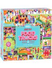 Пъзел Professor Puzzle: Камион за храна, 500 части