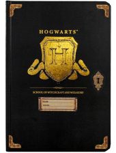 Тефтер Blue Sky Harry Potter Hogwarts Shield А5, 80 листа
