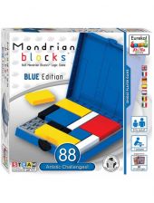 Логическа игра Eureka: Мондрианови блокчета, синя кутия