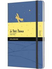 Тефтер Moleskine Limited Edition Le Petit Prince с широки редове, син